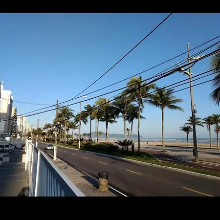 Apartamento De Frente Para O Mar Praia Grande  Exterior foto